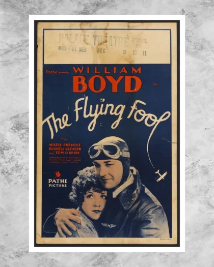The Flying Fool Poster